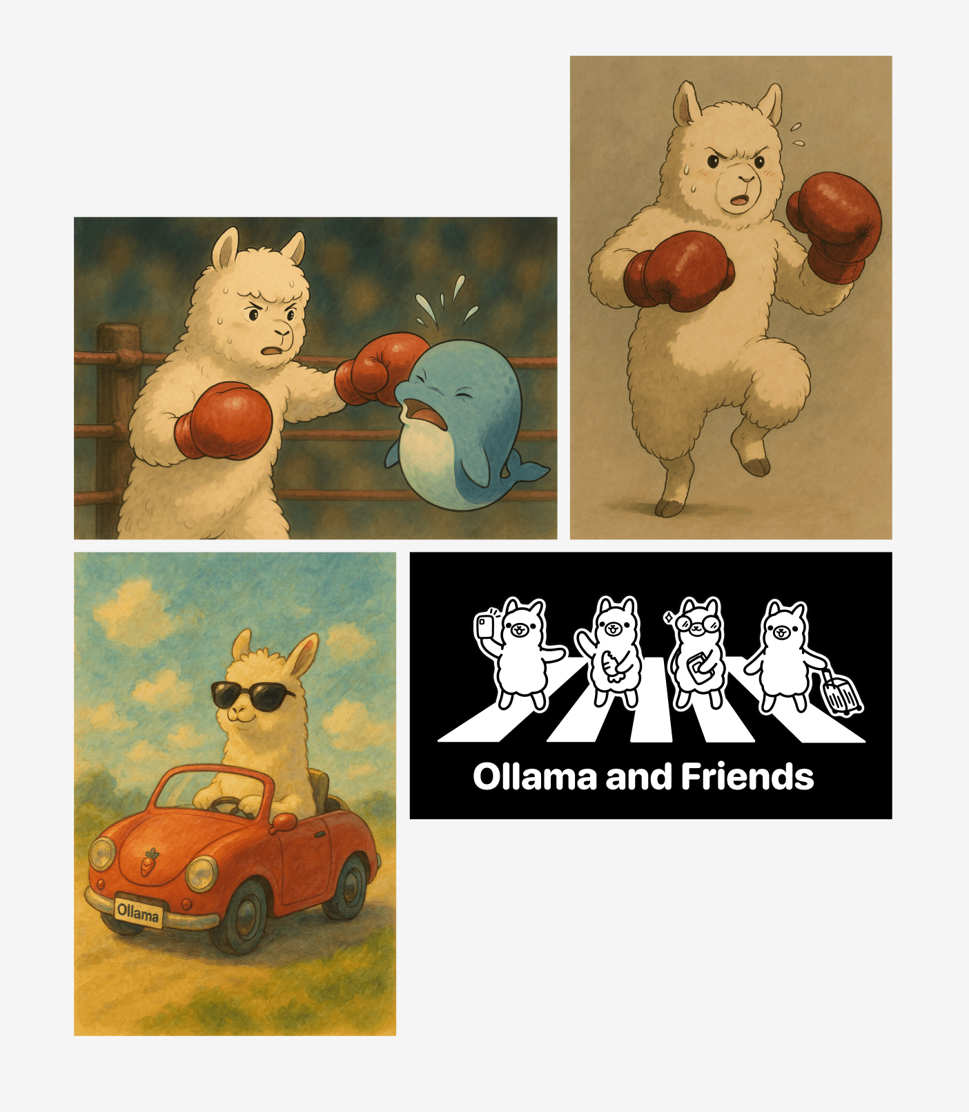 multiple images